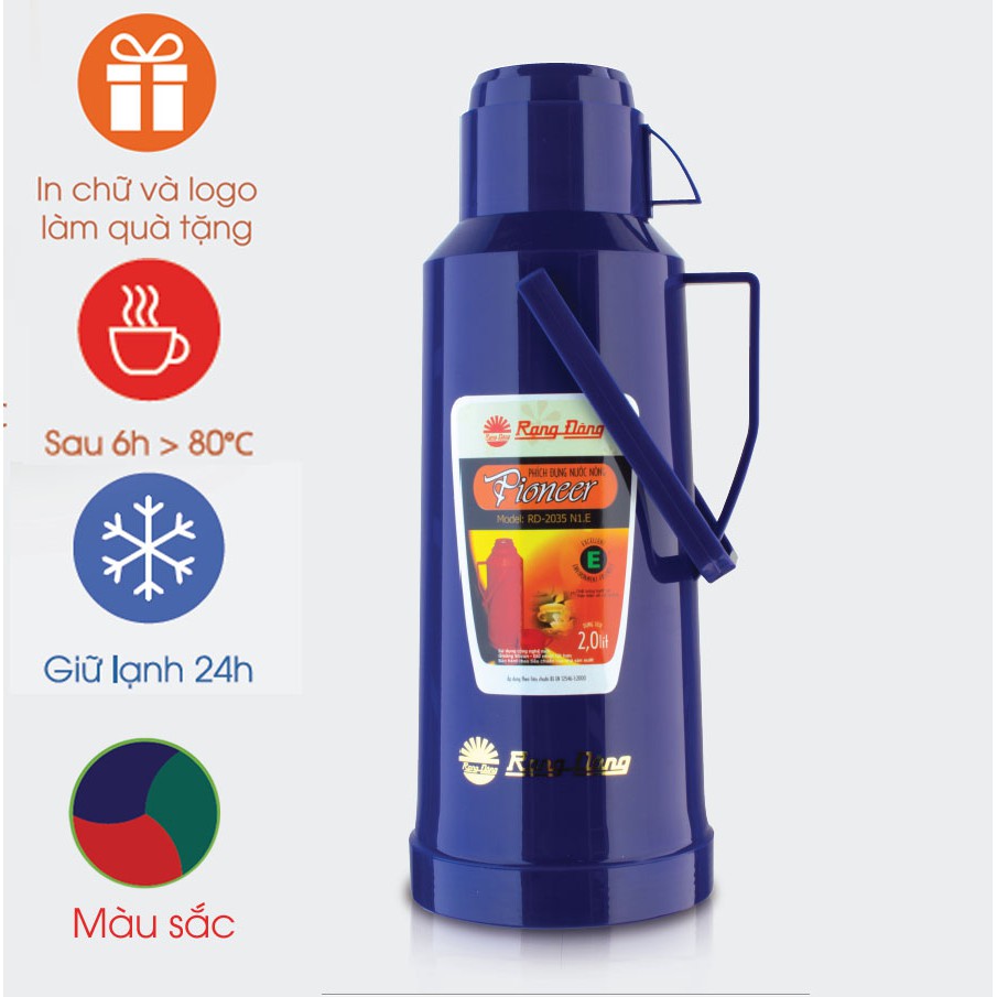 Phích giữ nhiệt Rạng Đông  RD 2035 N1.E