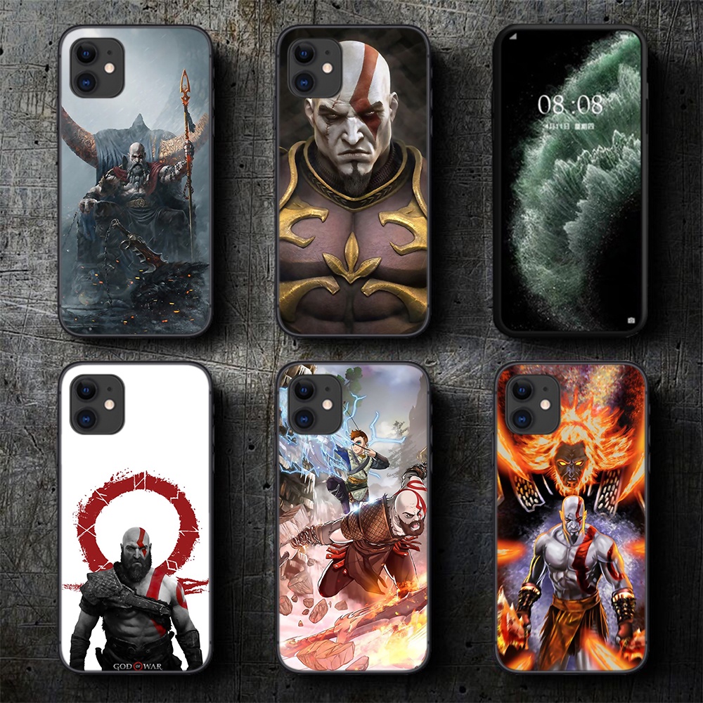 Ốp điện thoại TPU mềm hình kratos god of war cho OPPO Reno Z 2 2Z 2F 3 4 Pro 4G 5 4G A8 A31 2020 A92 A72 A52 49TY