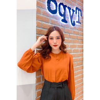 Áo sơ mi dài tay xếp ly dọc thân - 20Again