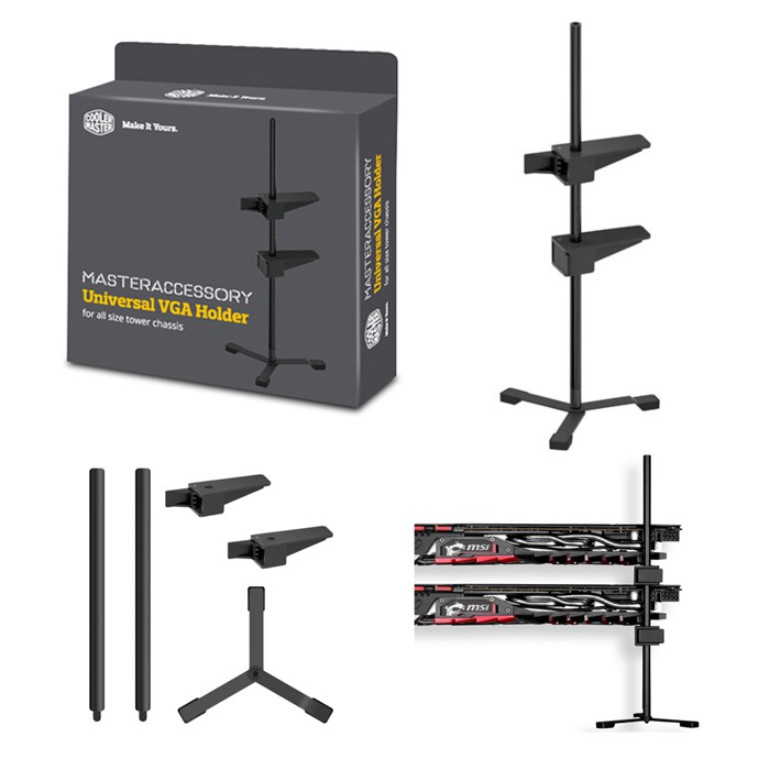 [Mã 1911ELSALE hoàn 7% đơn 300K] Giá đỡ VGA đứng - Card màn hình đứng - Cooler Master Universal VGA Holder | BigBuy360 - bigbuy360.vn