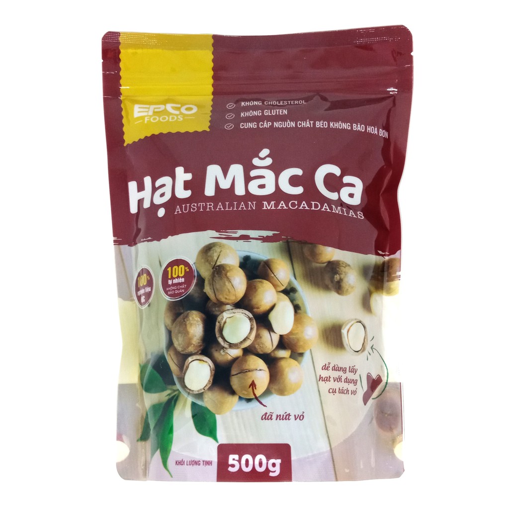 Hạt Maca (hạt mắc ca) EPCO FOODS 500G