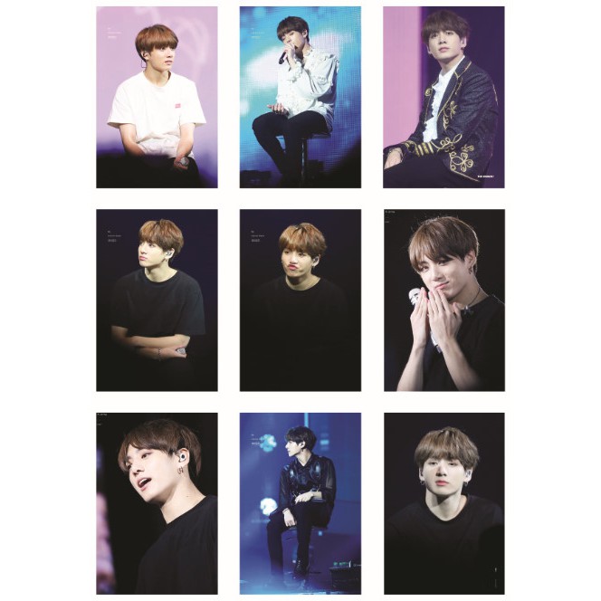 Lomo card ảnh thành viên BTS - JUNGKOOK T10 full 63 ảnh