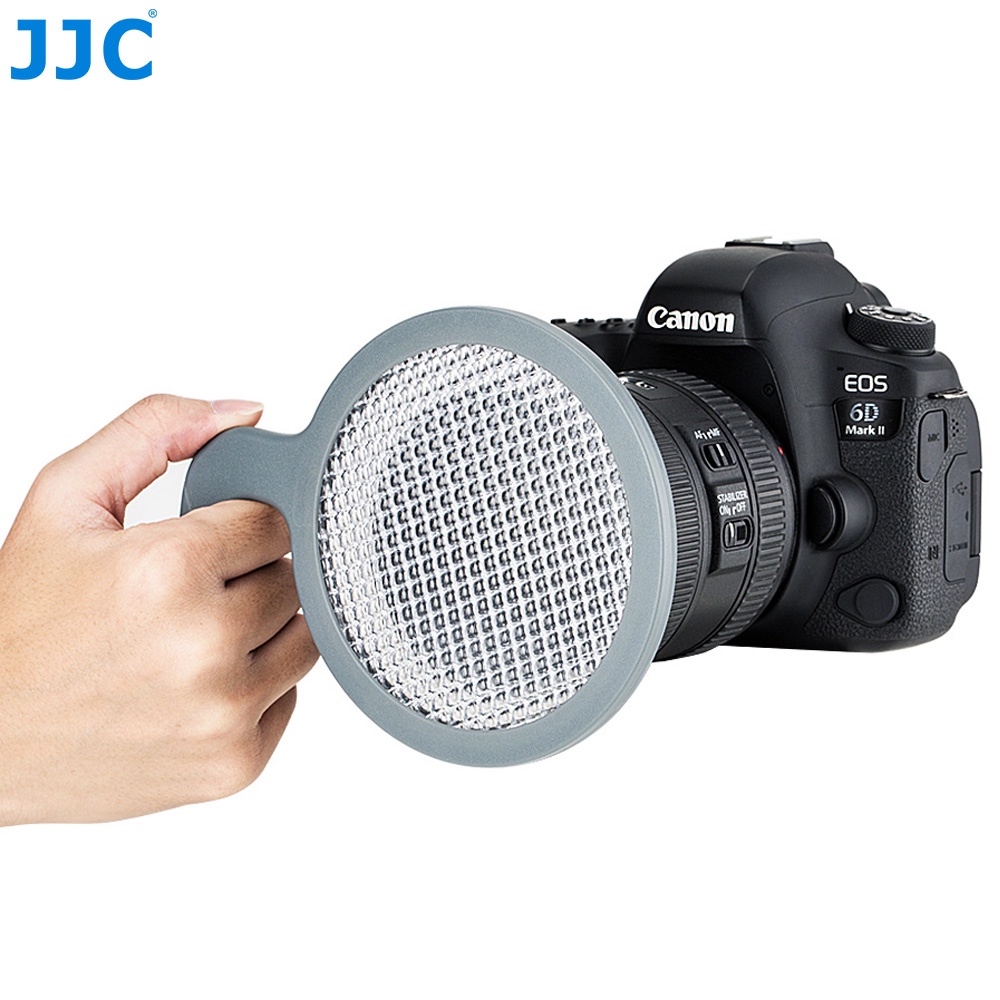 JJC Bộ Lọc Cân Bằng Trắng Cho Ống Kính Máy Ảnh Đa Năng 37-95mm, Bộ Nhanh Chóng Thiết Lập Cầm Tay Tính Chính Xác Cân Bằng Màu Trắng Tùy Chỉnh Bộ Kiểm Tra Cho Máy Ảnh Không Gương Lật &amp; SLR Chụp Ảnh