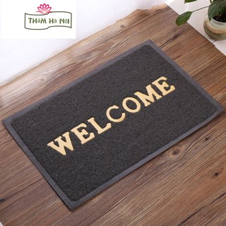 Thảm chùi chân, thảm lau chân welcome 120*180cm