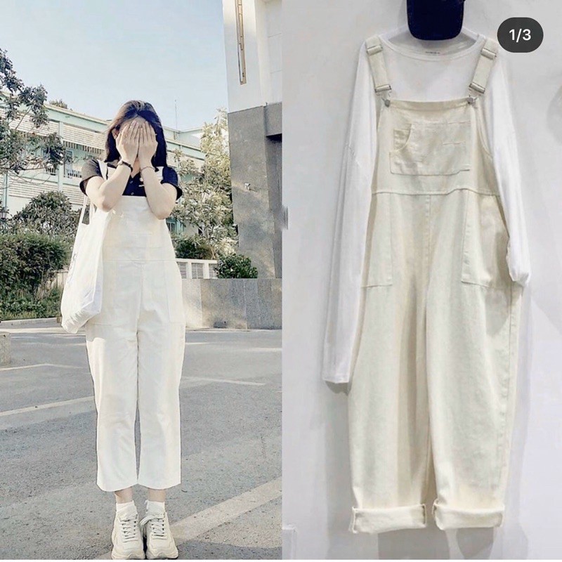 Yếm trơn chỉ nổi kaki hotren🍀FREESHIP EXTRA🍀yếm kaki giãn thể thao hotren👉ảnh thật cuối | BigBuy360 - bigbuy360.vn