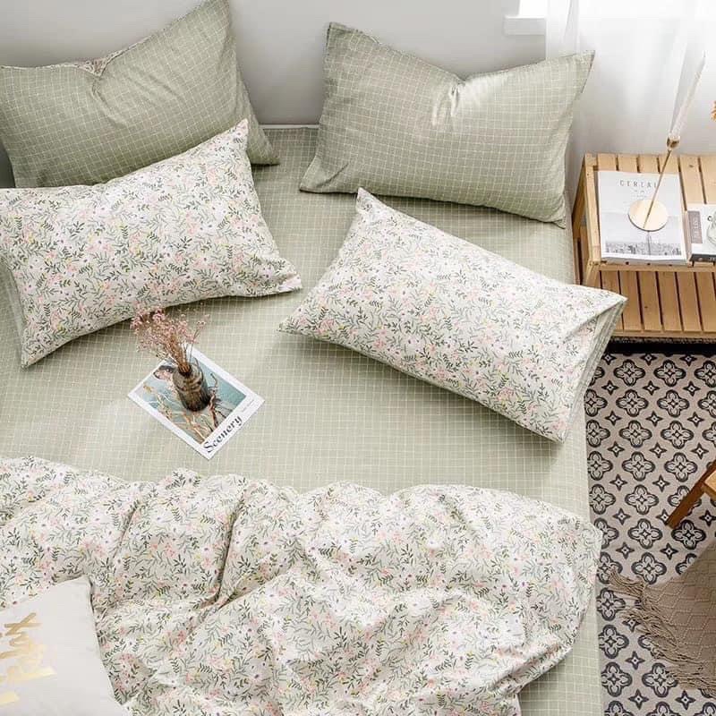 Set Chăn Ga Cotton Living Collection Mềm mịn thoáng mát , không gây kích ứng da , an toàn đặc biệt với trẻ nhỏ