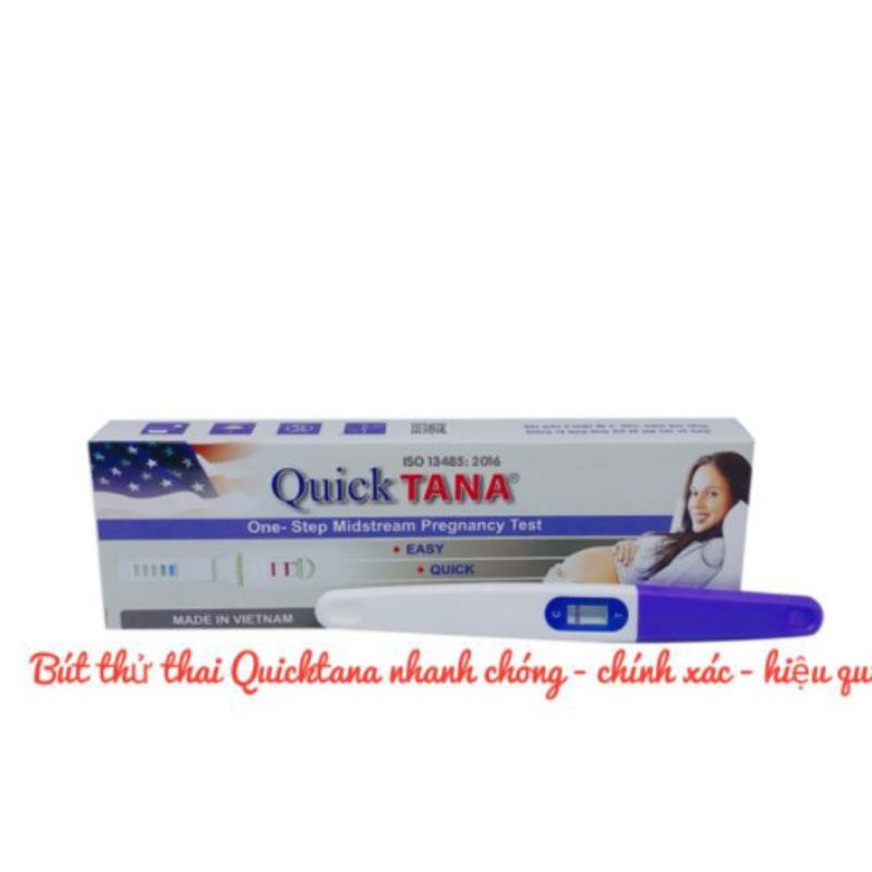 Bút thử thai sớm Quick tana nhanh chóng chính xác