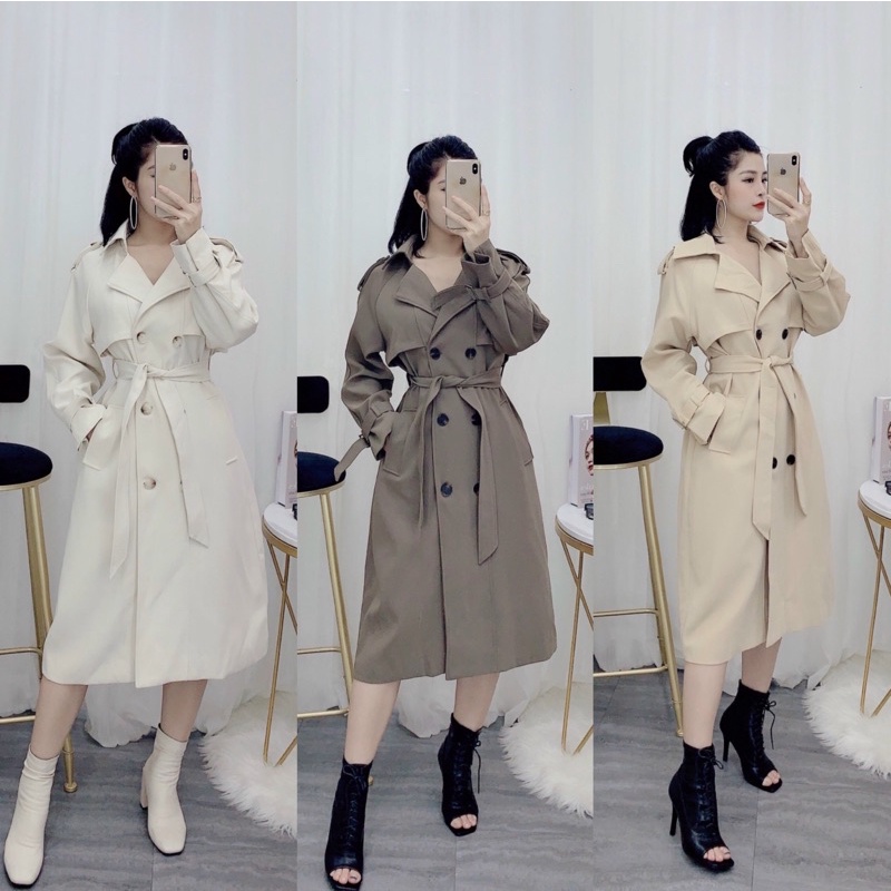 Áo khoác mangto dáng dài NZJ