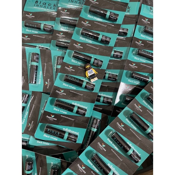 Ống Hít Thông Mũi Bạc Hà 2 Đầu BLACK PEPPERMINT FIELD Thái Lan