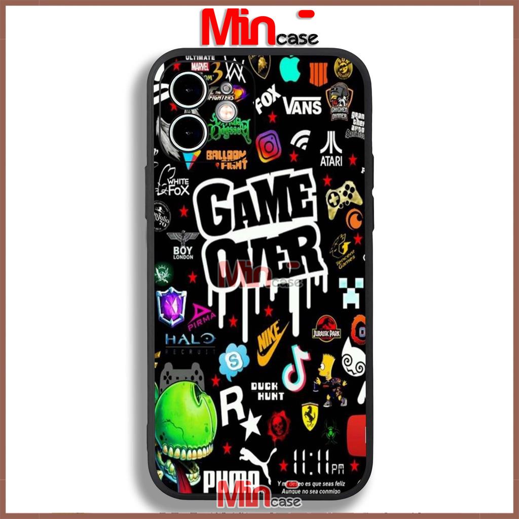 Ốp lưng iPhone cạnh viền vuông silicon mềm dẻo cho iphone 6/6s/7/8/X/XS/XR/11/12/13 Pro Plus Max cute dễ thương đẹp