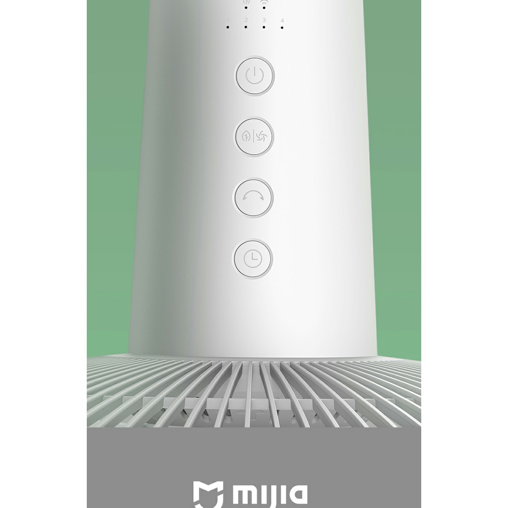 Quạt Xiaomi gen 1X 2023 cắm sạc tích điện, pin dự phòng - Sử dụng App Mihome thông minh, điều khiển qua wifi