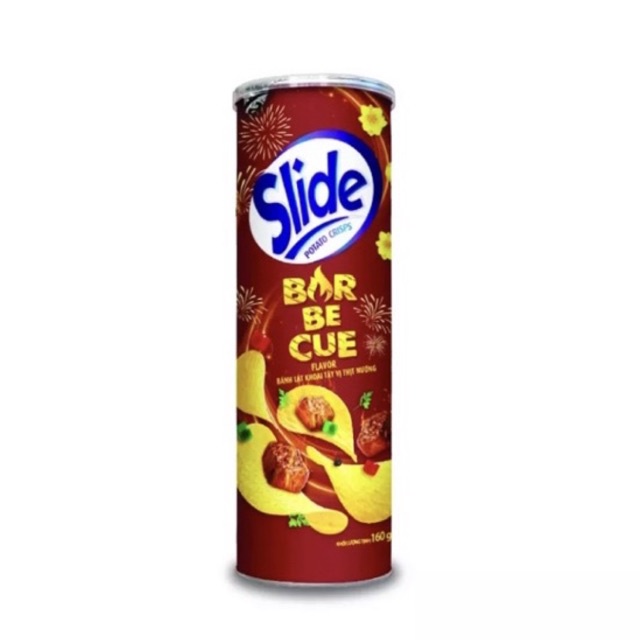 Snack Khoai Tây Slide -  lon 160g