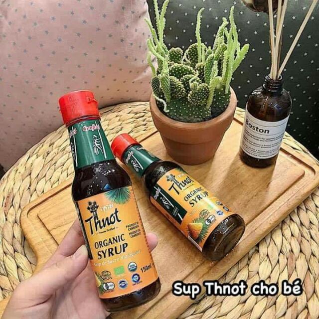 Syrup mật đường thốt nốt hữu cơ Organic Thnot Confirel 150ml