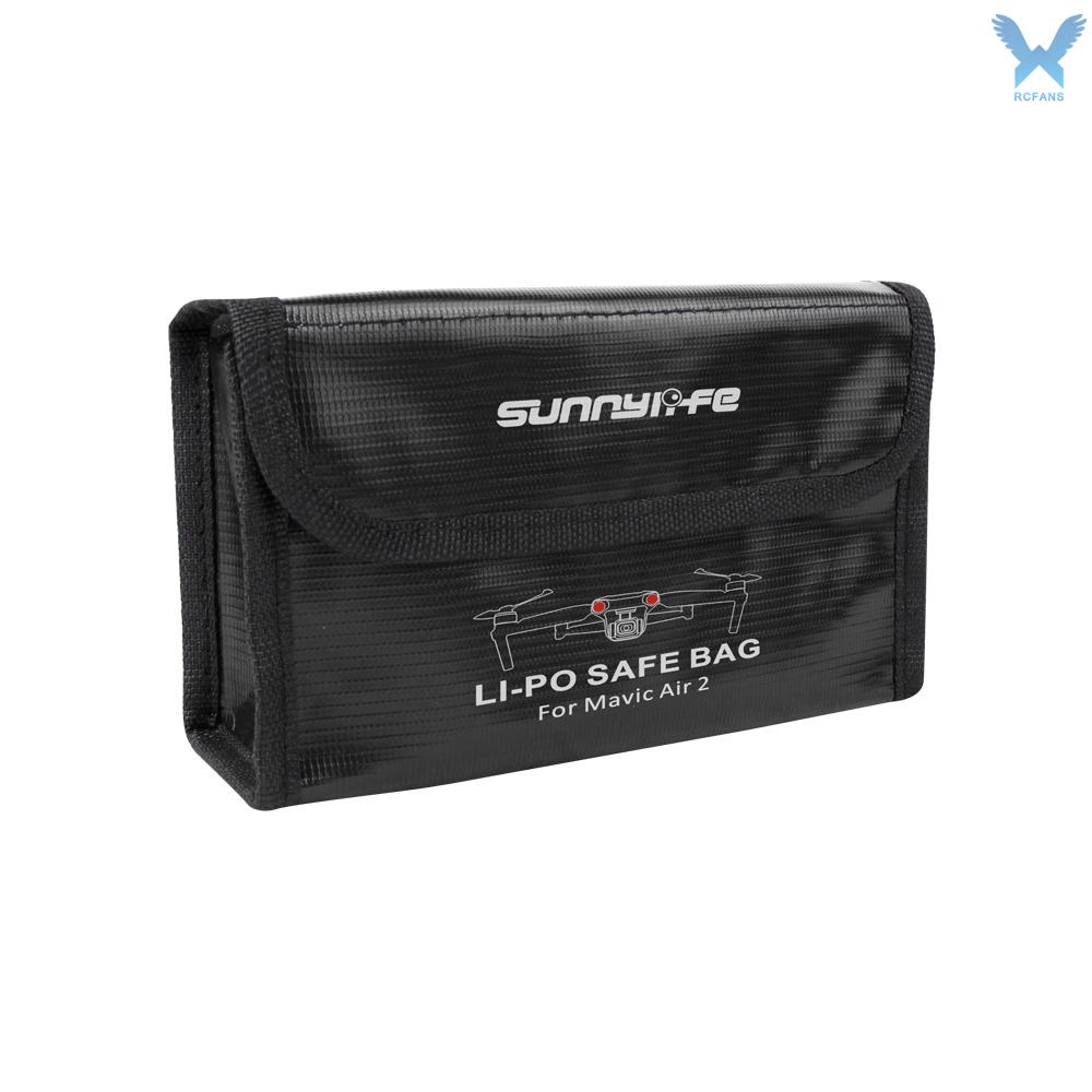 Túi Đựng Pin Lipo 3 Pin Chịu Nhiệt An Toàn Cho Drone Dji Mavic Air 2 | BigBuy360 - bigbuy360.vn