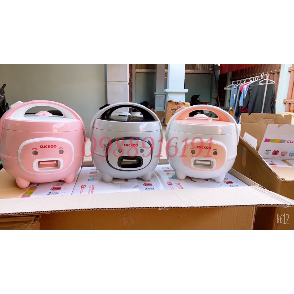 ┋◆Nồi Cơm Điện mini cuCKoo/Jiplai/sharp CR387 Hàn Quốc - Dung tích 1L, kiểu dáng Con Lợn Siêu Đáng Yêu, BH 12 tháng
