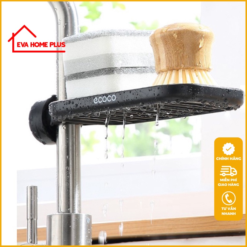 Giá đỡ đựng xà phòng gắn vòi nước ECOCO chính hãng E1913