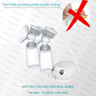 Máy hút sữa điện đôi Rebubee
