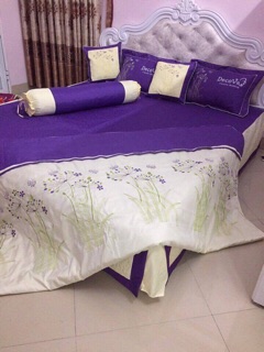Bộ Satin 7 món dành cho mùa cưới