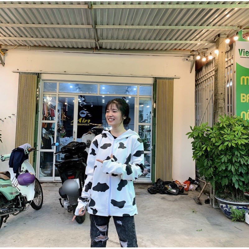 Áo Chống Nắng Bò Sữa Nam Nữ Hàng Đẹp