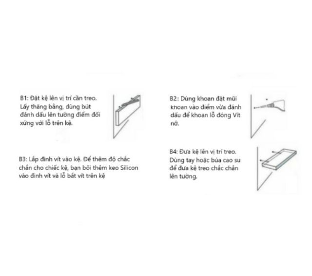 - Kệ tivi treo tường gỗ MDF dài 1m