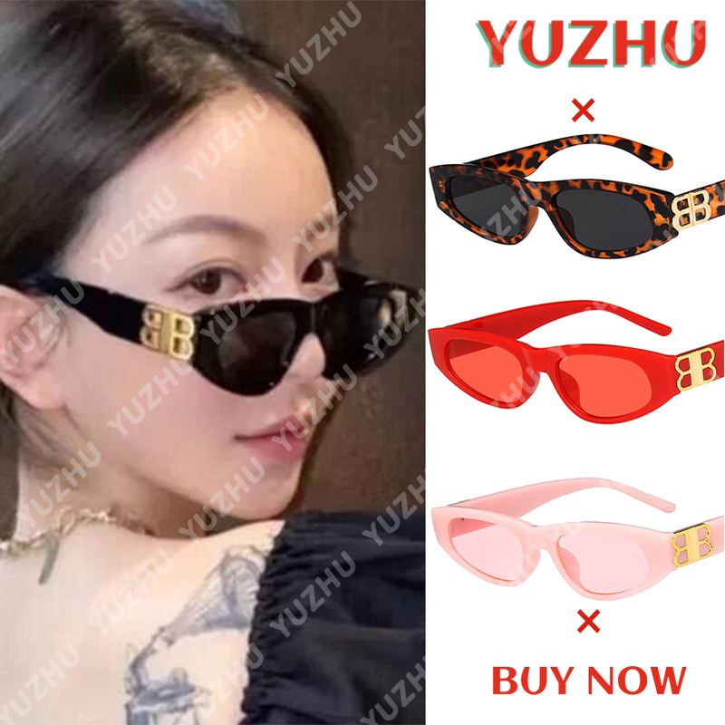 Kính Mát Mắt Mèo Phong Cách Retro Phương Tây Cho Nữ