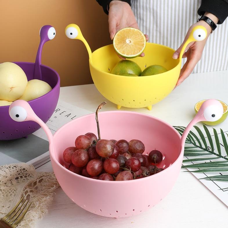 Rổ đựng hoa quả Monster - Rổ ốc sên cục ngỗ nghĩnh siêu hot - Lỗi 1 đổi 1 trong 14 ngày