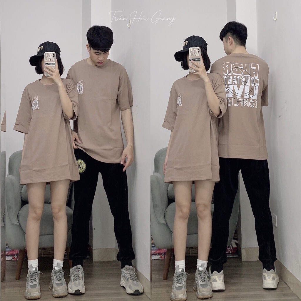 Áo Thun Nam Nữ, Áo phông Tay Lỡ Unisex Dáng Rộng (Kaiding)