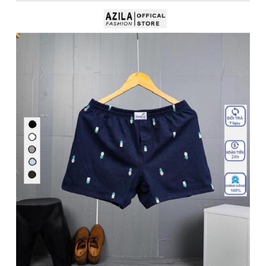 Quần Short Mặc Nhà Azila Chất Liệu Cotton Thoáng Mát Thấm Hút Mồ Hôi