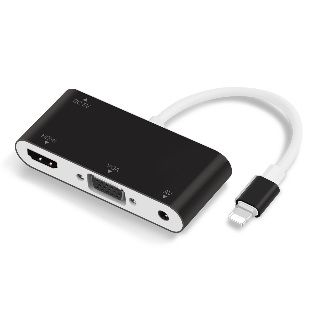 Đầu Chuyển Đổi Lightning Sang Hdmi Vga Cho Apple Với Cổng Lightning Sang Hdmi Vga