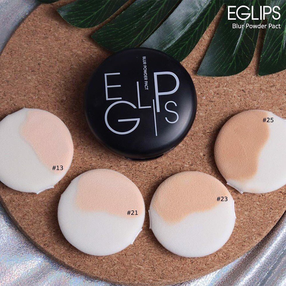 Phấn Phủ Siêu Mịn, Giúp Che Phủ Lỗ Chân Lông Và Khuyết Điểm Eglips Blur Powder Pact