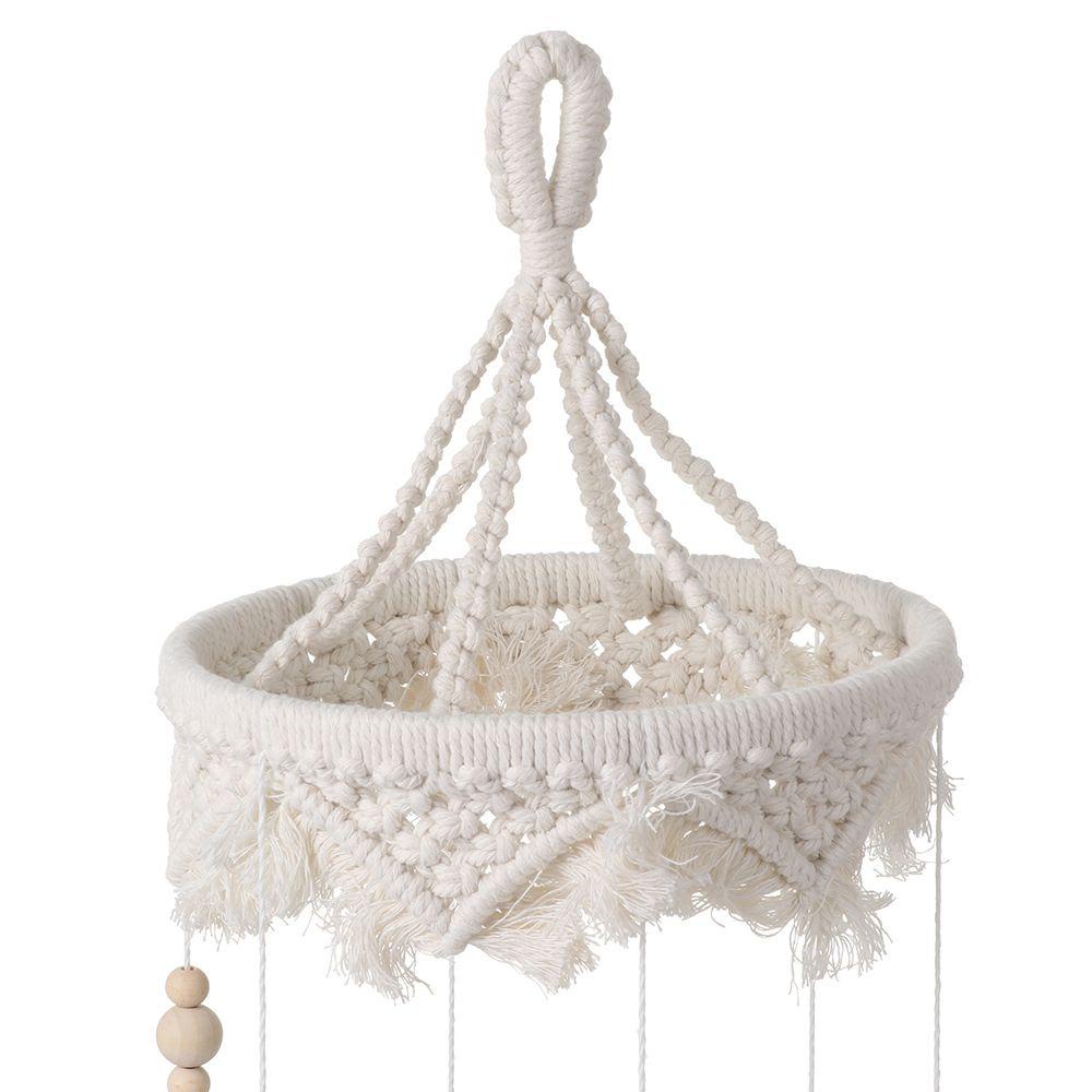 Chuông Gió Treo Tường Trang Trí Giáng Sinh|Lưới Bắt Giấc Mơ Bện Thủ Công