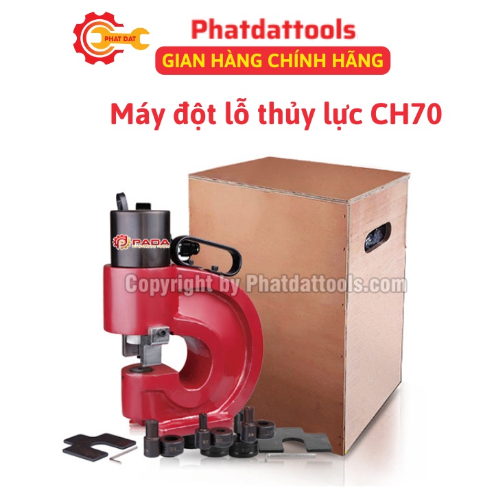 Máy đột thủy lực CH70-Đột bản dày 8mm