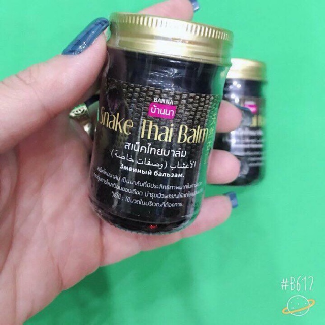 Dầu Snake Thai Balm-Cù là Rắn hổ mang ( hàng xách tay)