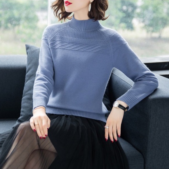 ( HÀNG SẴN) Áo Len Trung Niên Cho Mẹ Đẹp Thời Trang AL70 - Hàng Quảng Châu Cao Cấp