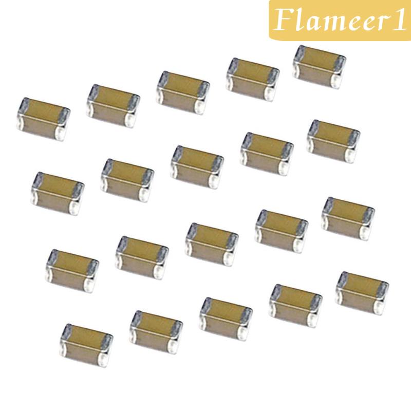 Set 1 [flameer1] 20 Tụ Điện Gốm 10uF 16V 1206 106K Cho Bảng Mạch Máy Tính Mới
