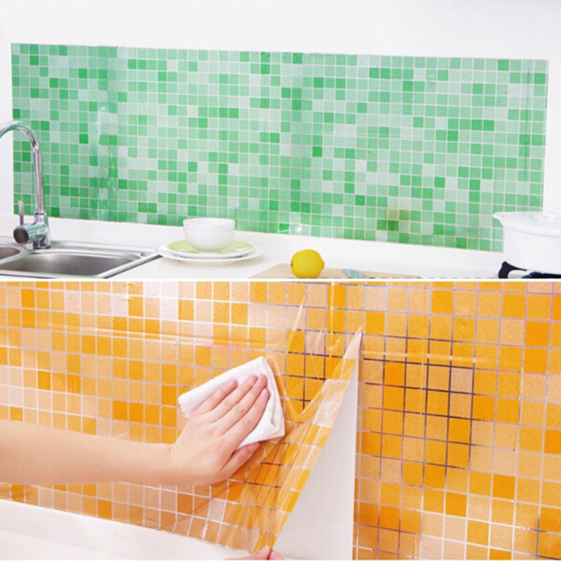 Giấy dán tường chống thấm nước/dầu cho nhà bếp/phòng tắm