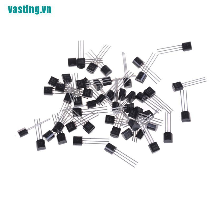 V☆Set 50 Linh Kiện Bán Dẫn Màu Đen NPN BC547 BC547B