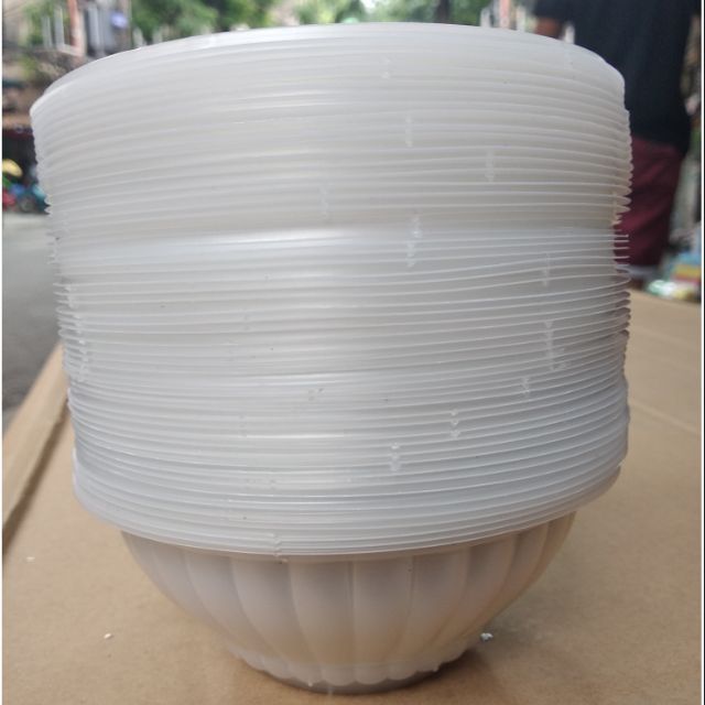 50 Tô Nhựa 17×6cm dùng 1 Lần (Tân Đông Phương)