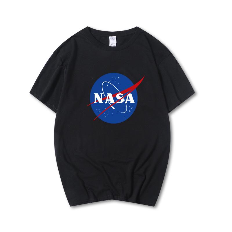 Áo thun cotton cổ tròn NASA