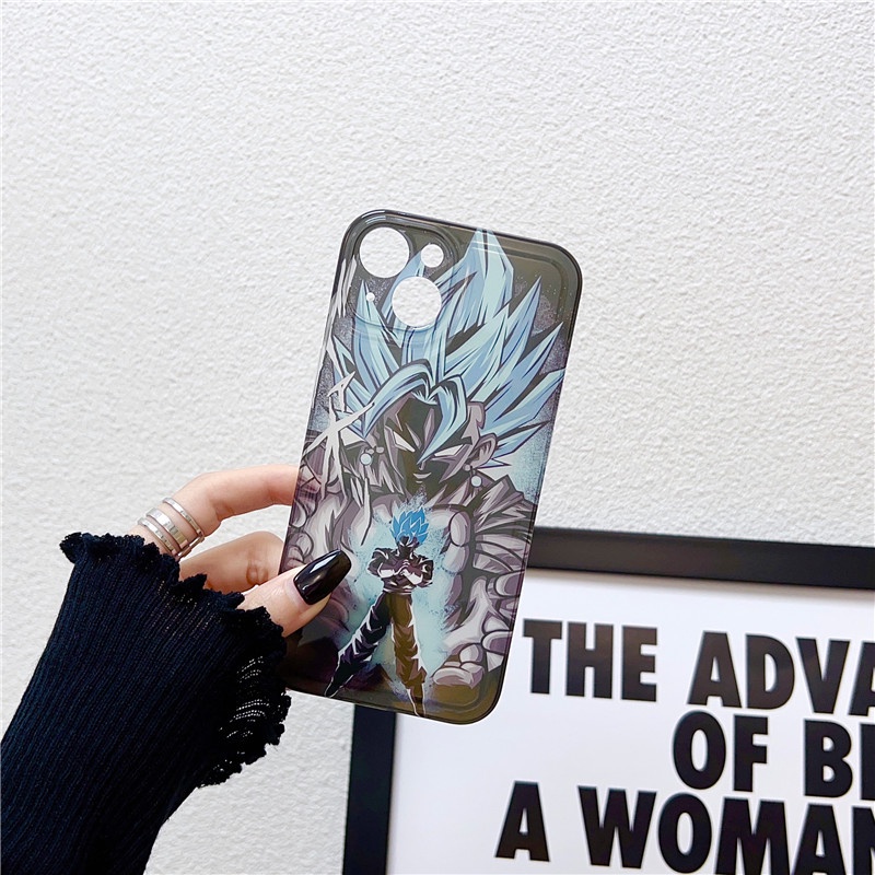 Hoạt Hình Ốp Điện Thoại Mềm Trong Suốt Hình dragon ball Cho Iphone15 15pro 15promax 14 14pro 14promax 13 12 11