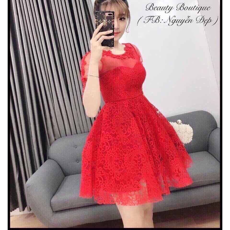 Đầm Ren Kết Hoa | BigBuy360 - bigbuy360.vn