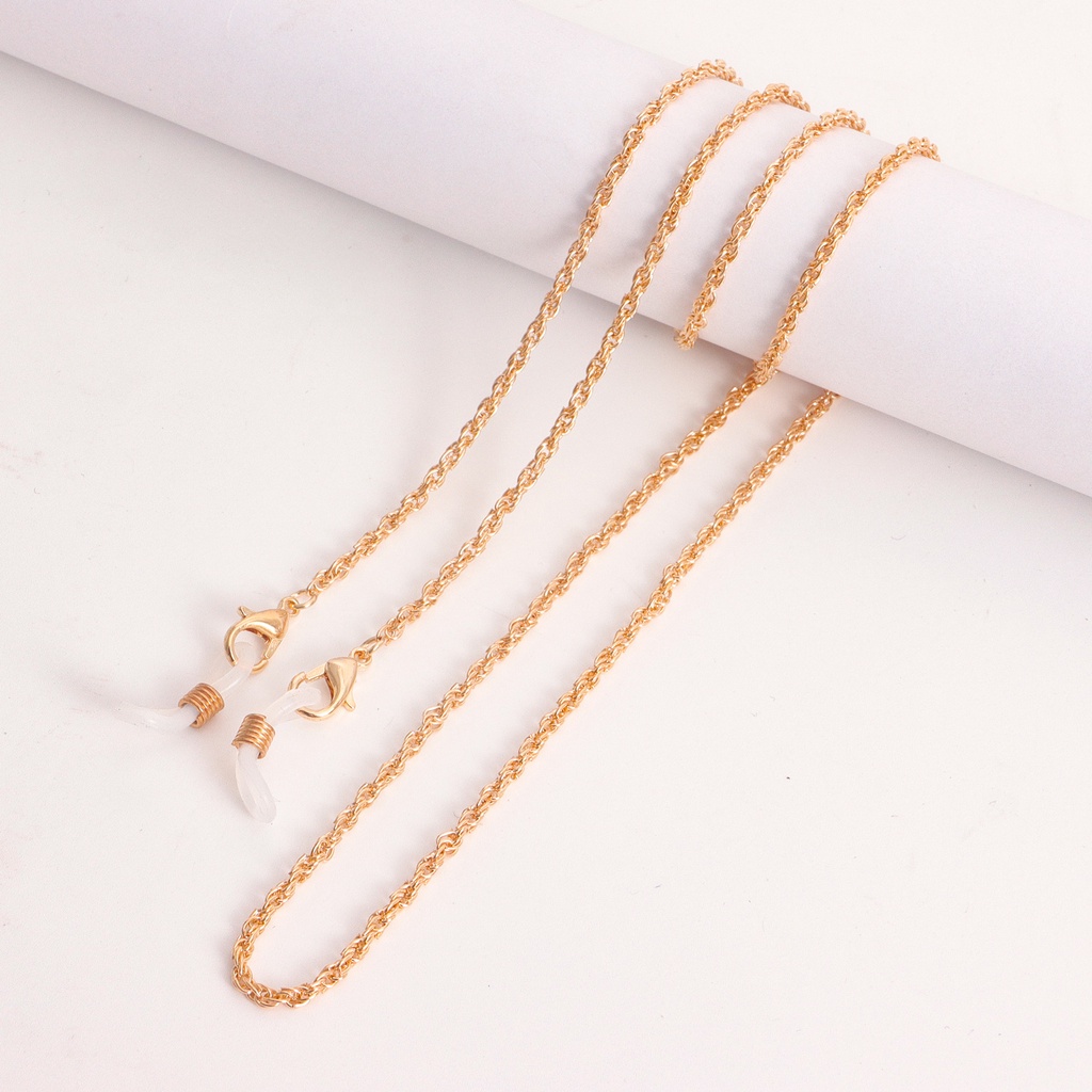 Dây Xích Kim Loại Đeo Kính Chống Trượt Thời Trang