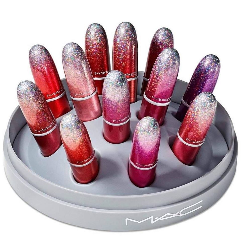 Tách set son mini MAC Cosmetics Frosted Firework Collection- Surefire Hit Mini Lipstick Vault | BigBuy360 - bigbuy360.vn