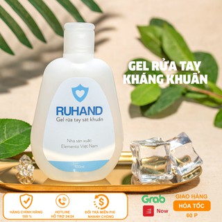 Gel rửa tay khô sát khuẩn ruhand, gel sát khuẩn rửa tay khô, nước rửa tay sát khuẩn - 100ml