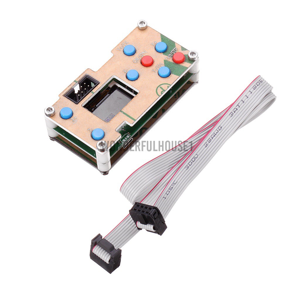 Upgraded 3 Axis GRBL USB Driver Offline Controller Control Module LCD Screen SD Card for CNC 1610 2418 3018 Wood Router Laser Engraving Machine