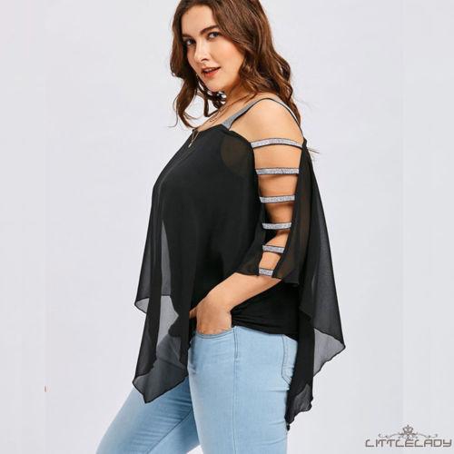 ☛☏❤Womens Summer Long Sleeve Shirt Casual Blouse Loose Chiffon Tops T Shirt new | BigBuy360 - bigbuy360.vn