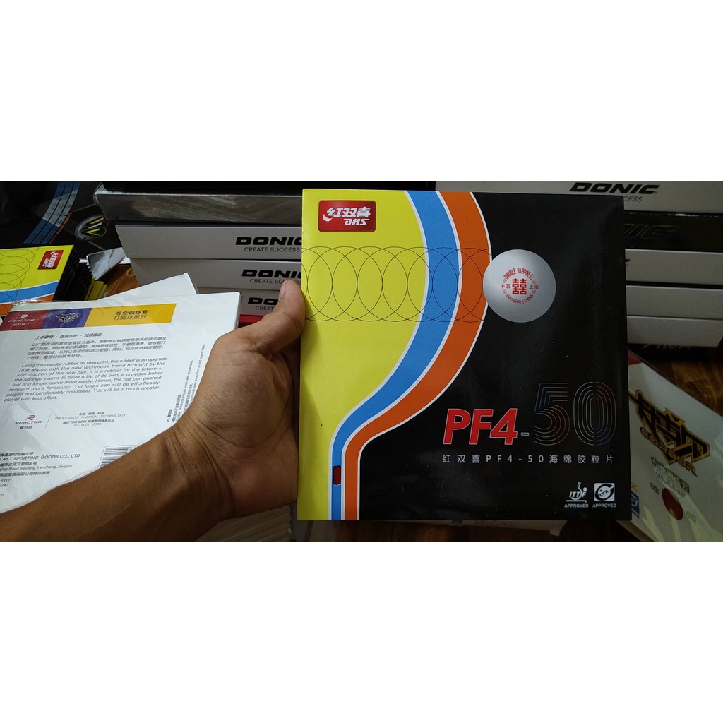 COMBO CỐT VỢT C-5 MAX + HAI MẶT PF4 50 VÀ PF4 [CÓ THỂ CẮT DÁN SẴN CHO KHÁCH HÀNG]