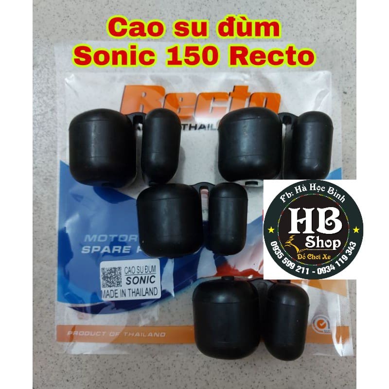 Cao su đùm RECTO THAILAND xe SONIC 150