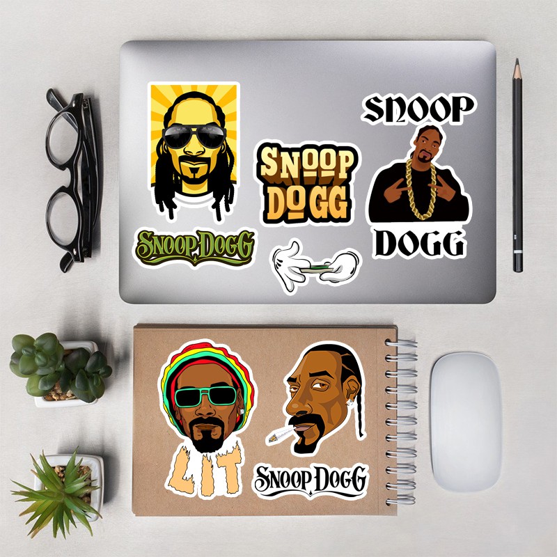 Chủ Đề Snoop Dogg | Sticker Dán Nón Bảo Hiểm, Dán Điện Thoại , Sticker PVC Chống Thấm Nước, Chống Bay Màu