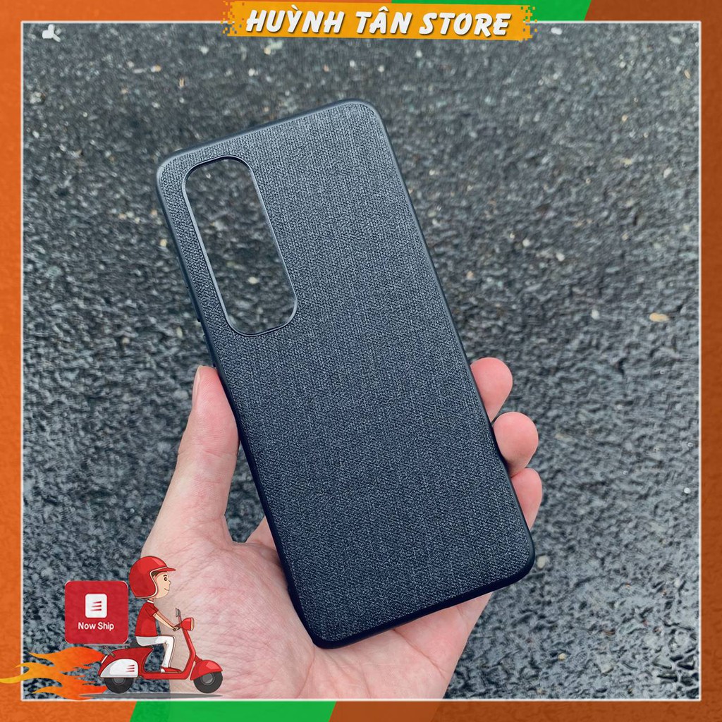Ốp lưng Xiaomi Mi 10S, Mi 11 Pro vân vải Jean chống bám vân tay, Nhiều màu